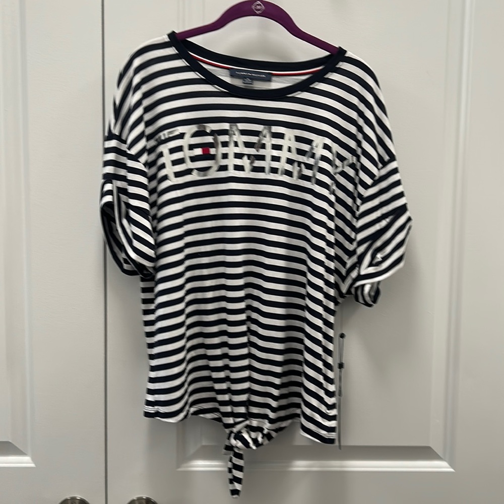Tommy Hilfiger Tie-Front Top
